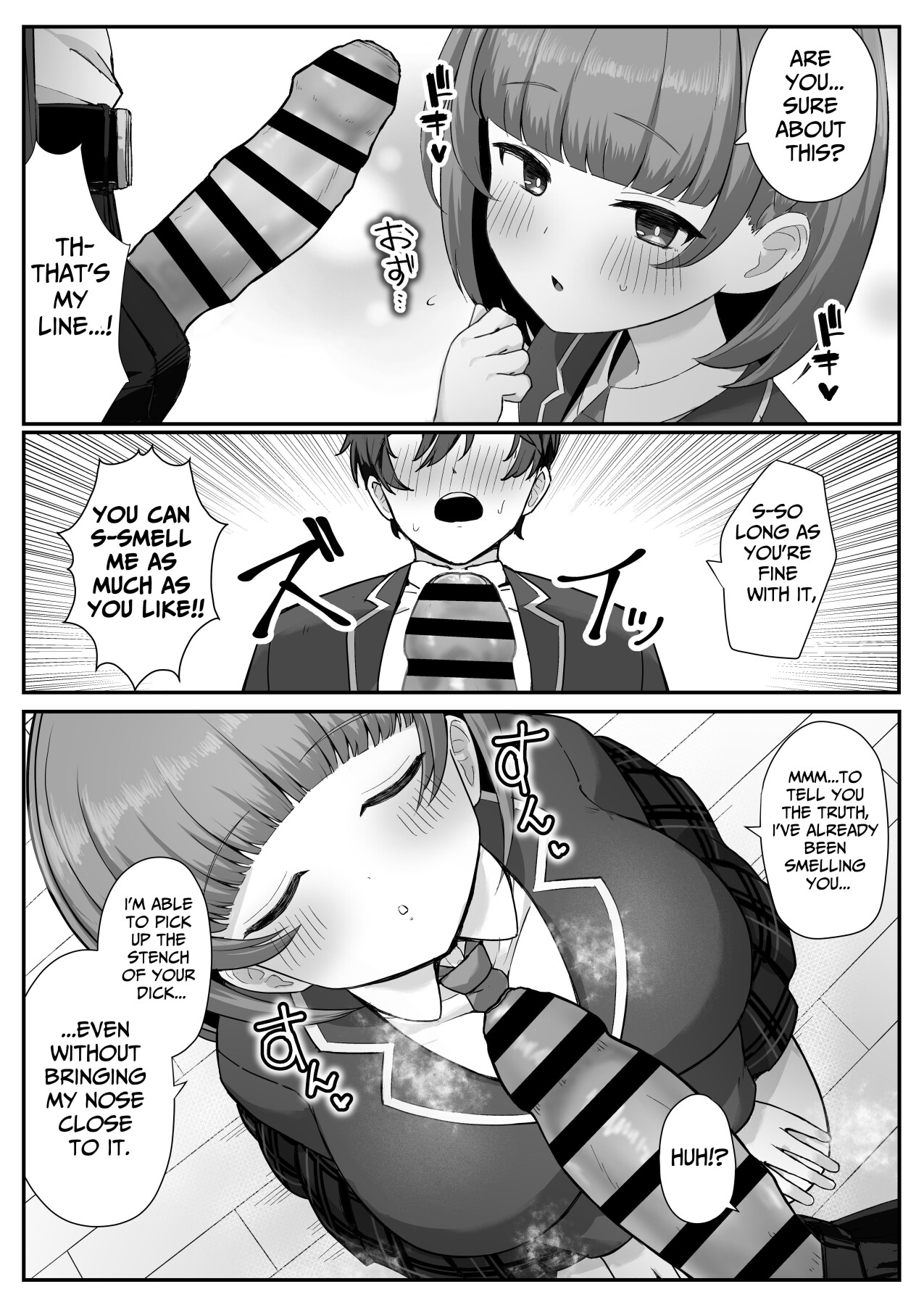 Hentai Manga Comic-I Found Out That My Cool, Short, Deadpan Girlfriend Has A Smell Fetish!-Read-14